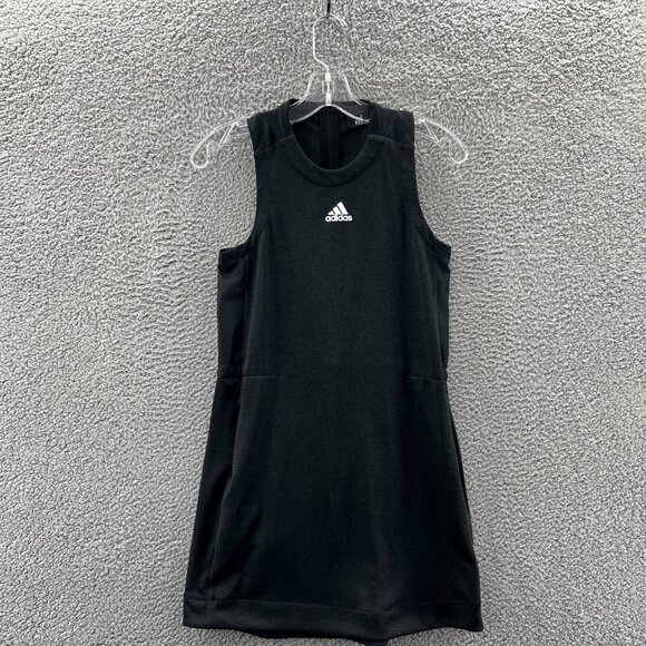 adidas Dresses & Skirts - Adidas Climalite Dress Womens XS Extra Small Black Fitted Sports Zipper Pockets